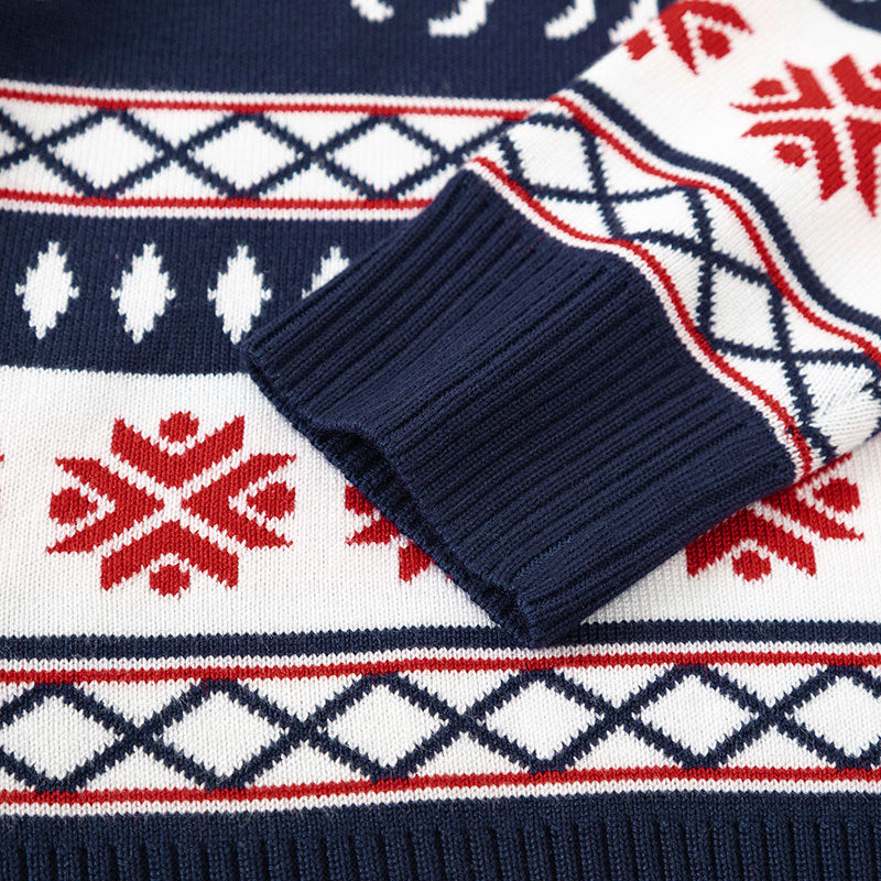 Children's Christmas Sweater – Nordic Reindeer Knit