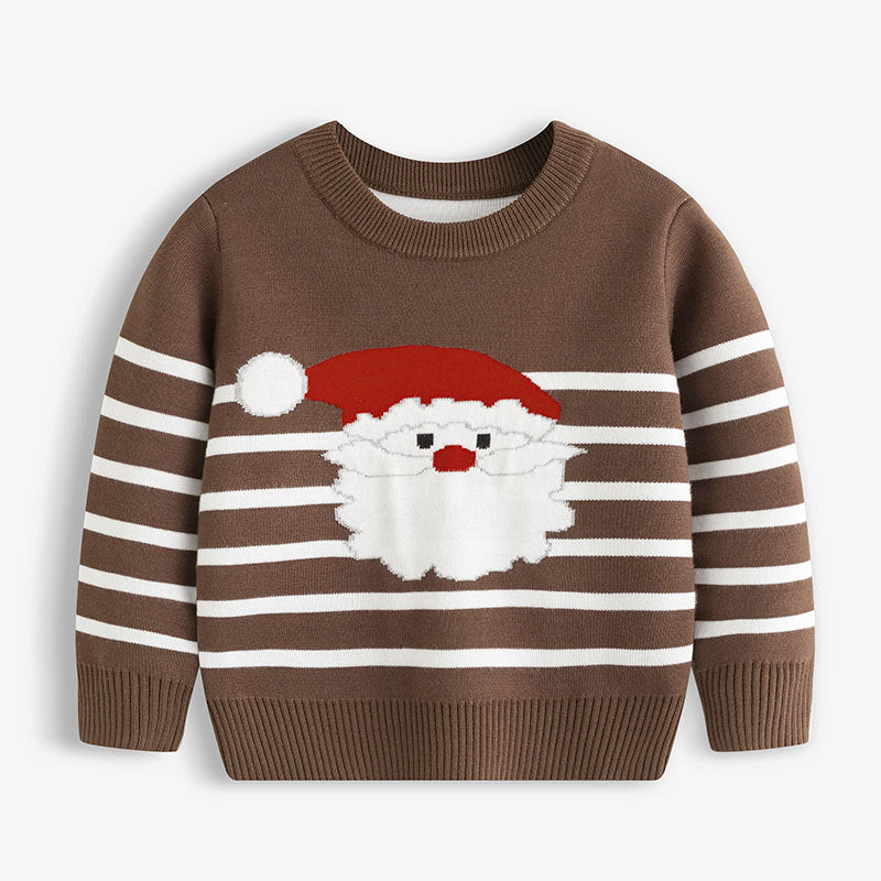 Children's Christmas Santa Knit Sweater | Festive Style
