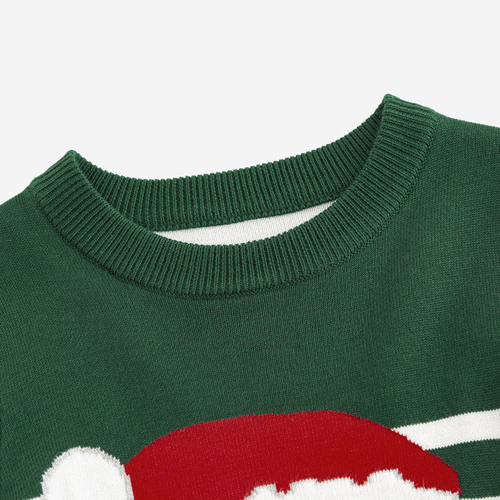 Children's Christmas Santa Knit Sweater | Festive Style