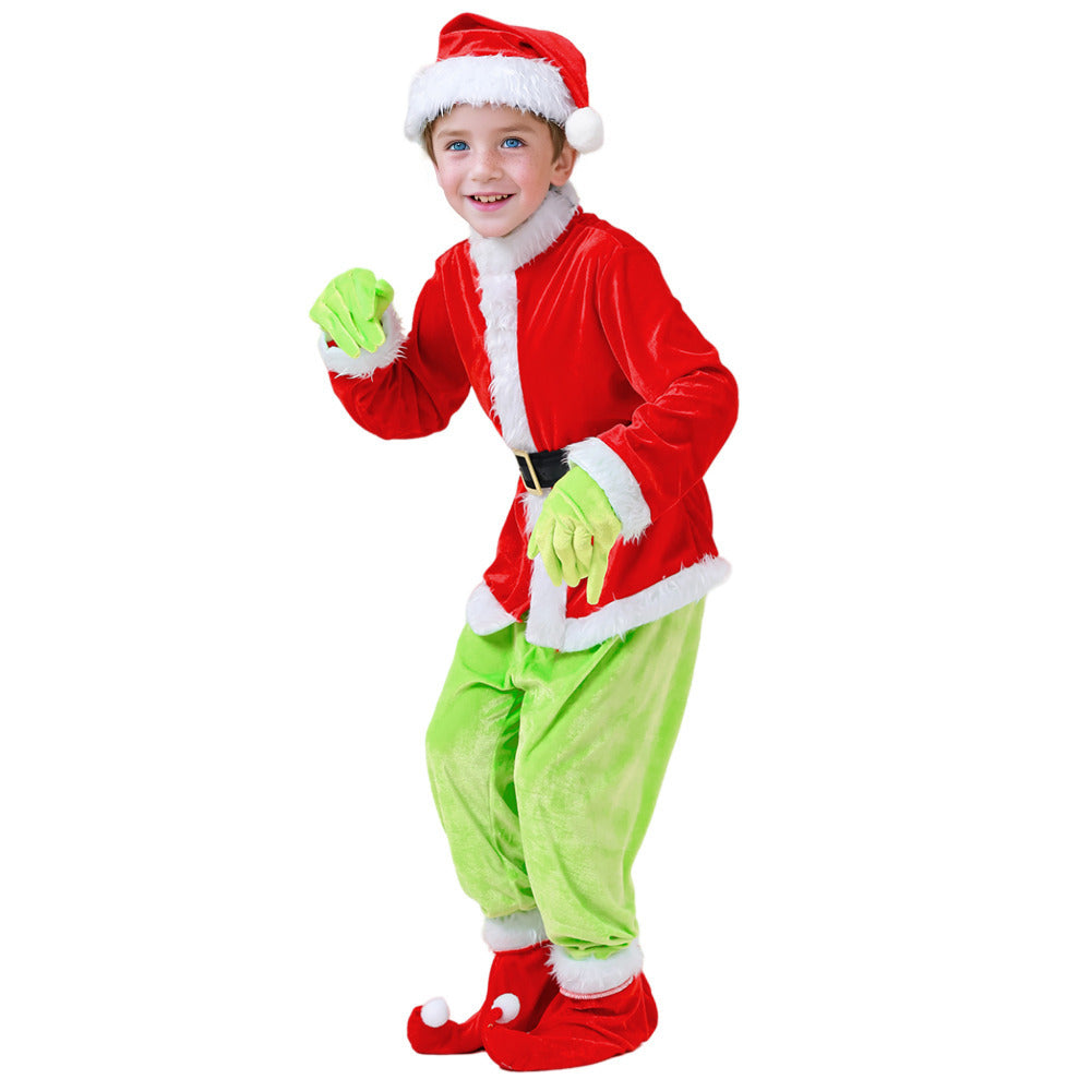 Children's Christmas Monster Costume Set for Parties