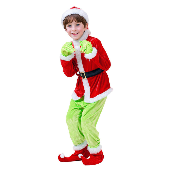 Children's Christmas Monster Costume Set for Parties