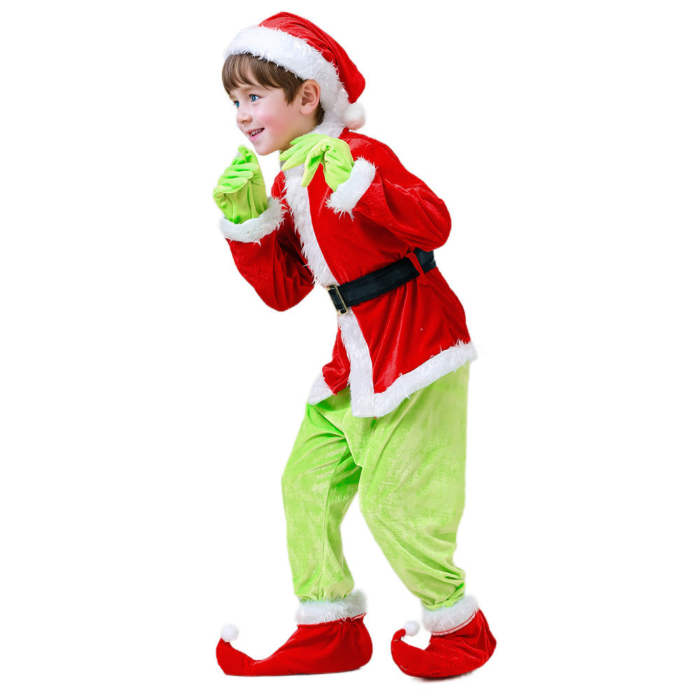 Children's Christmas Monster Costume Set for Parties