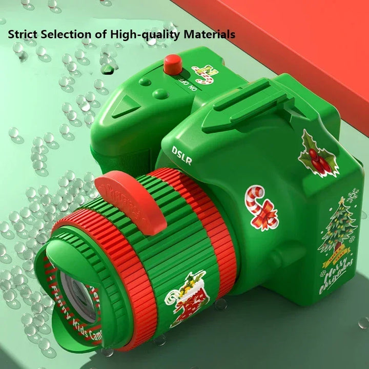 Christmas Projection Camera Toy for Screen-Free Fun