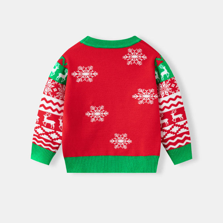 Children's Christmas Sweater | Festive Santa Holiday Style