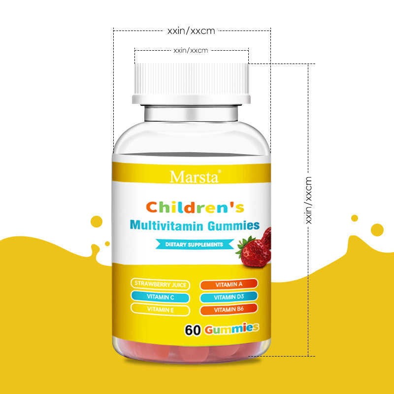 Children's Multivitamin Gummies with Strawberry Taste