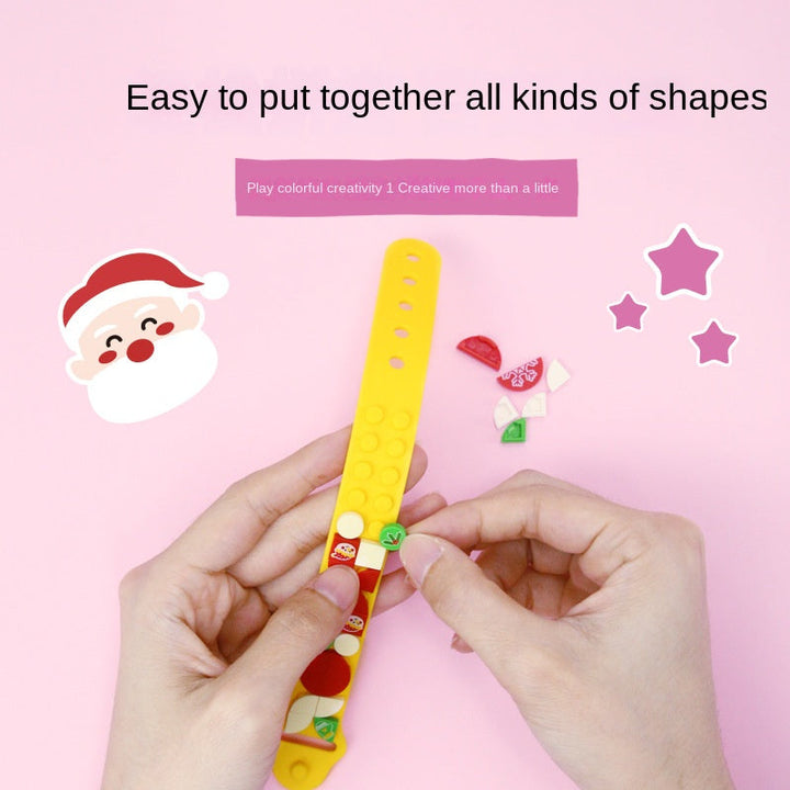 DIY Building Block Bracelet Kit for Screen-Free Play