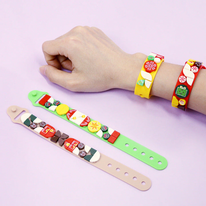 DIY Building Block Bracelet Kit for Screen-Free Play