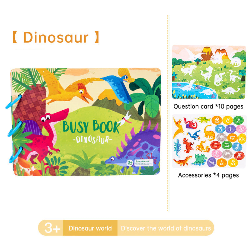 Sticker Activity Book — Screen-Free Learning Play
