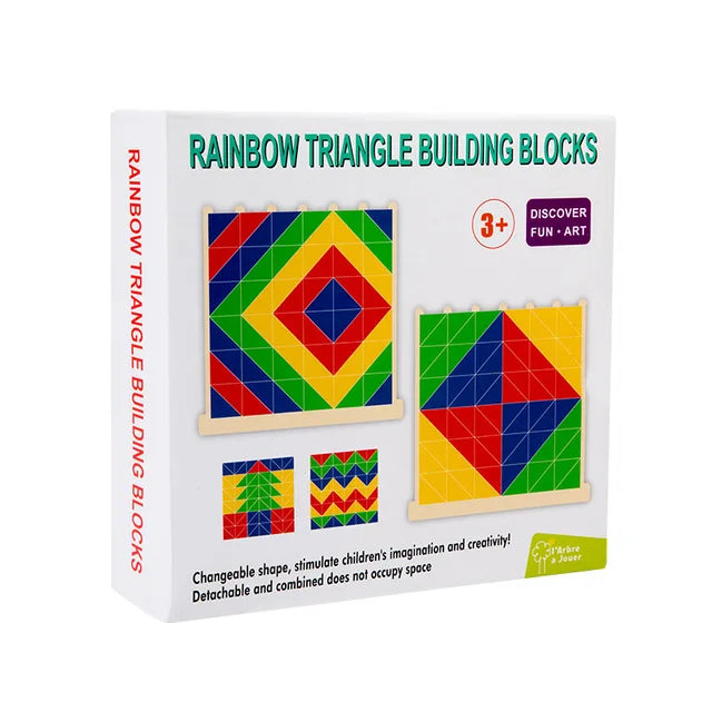 Wooden Pattern Blocks for Kids | Screen-Free Learning