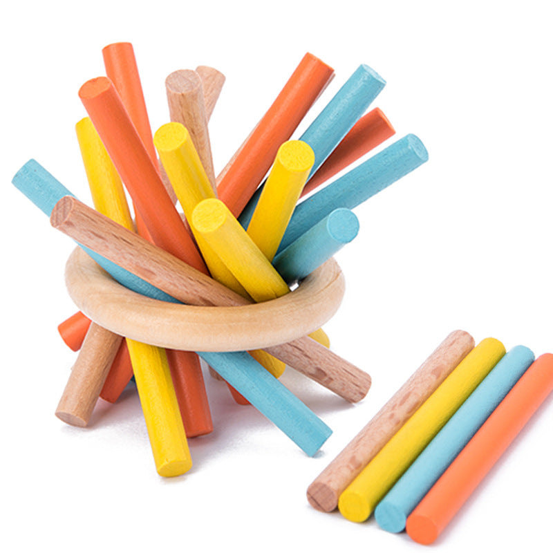 Travel Wooden Puzzle Toys for Creative Screen-Free Play