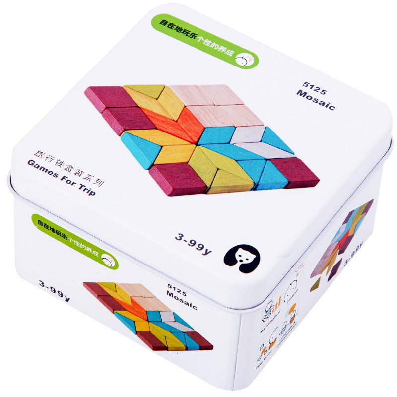 Travel Wooden Puzzle Toys for Creative Screen-Free Play