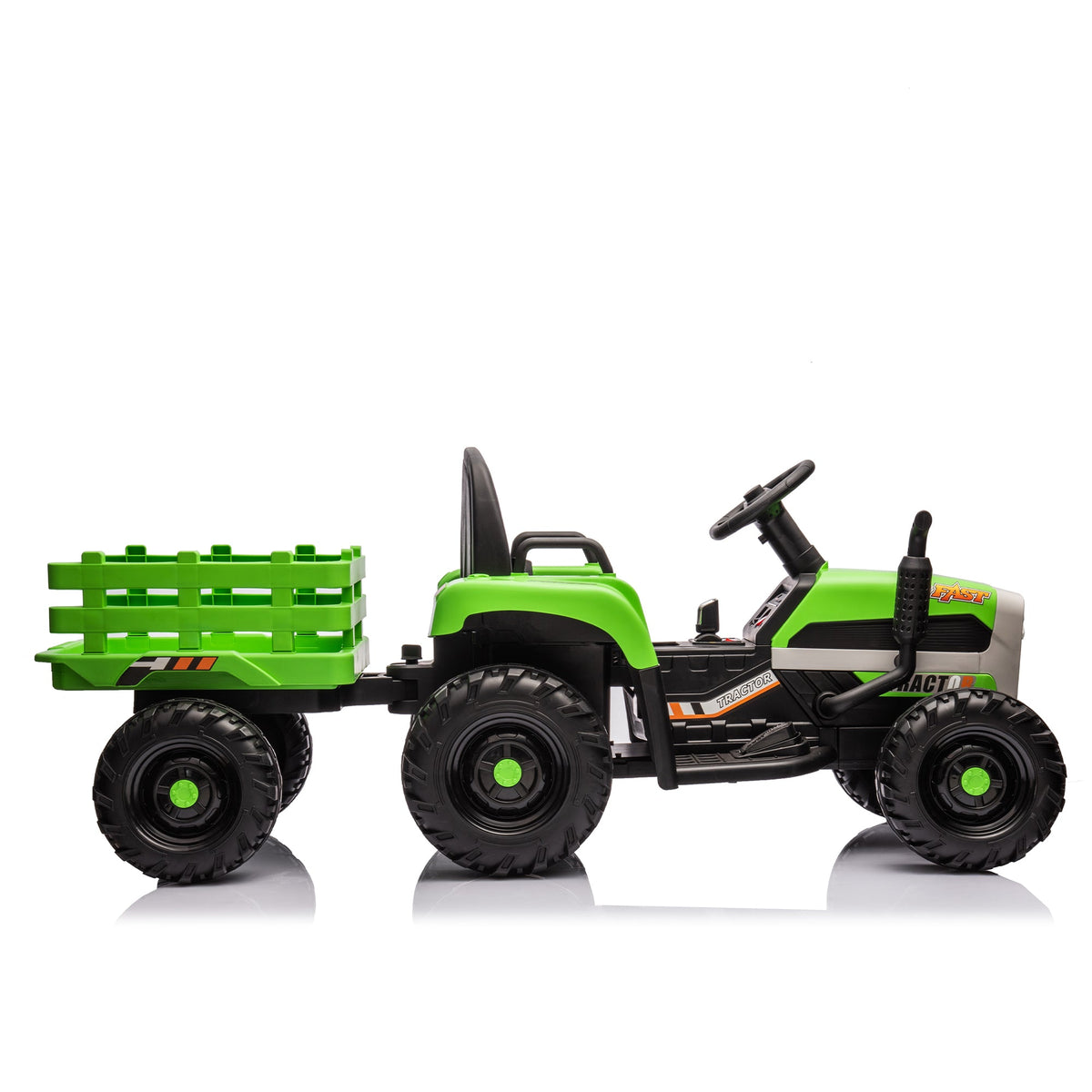 Children's Electric Tractor Toy With Remote Speed Control