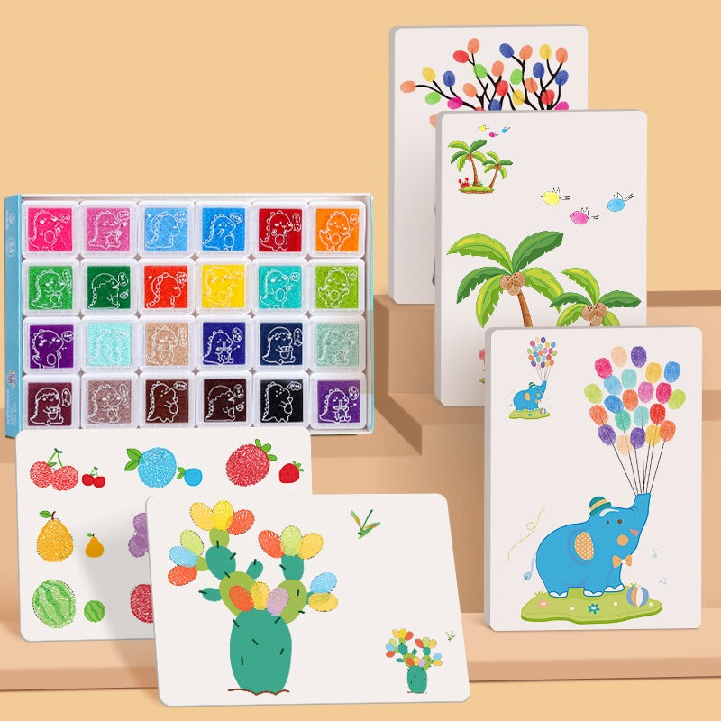 Fingerprint Painting Kit for Kids Creative Art Play