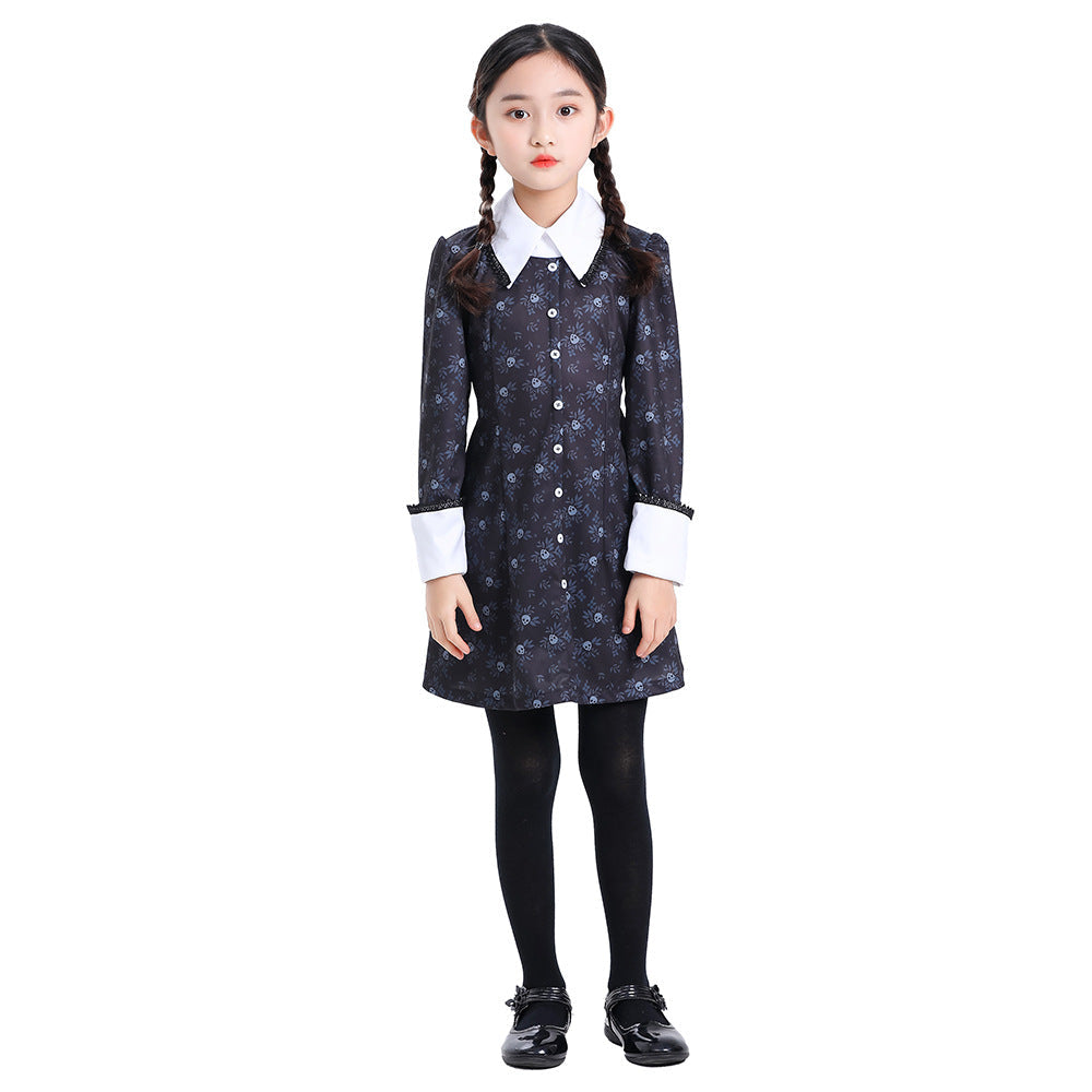 Children's Floral Costume Dress | Stage-Ready Style