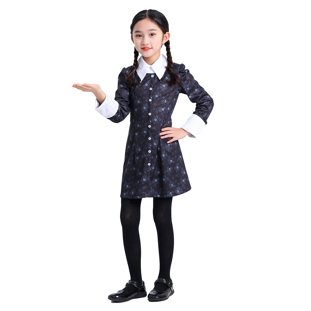 Children's Floral Costume Dress | Stage-Ready Style