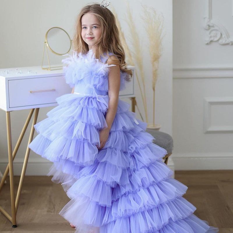 Girls' Princess Dress for Weddings and Celebrations