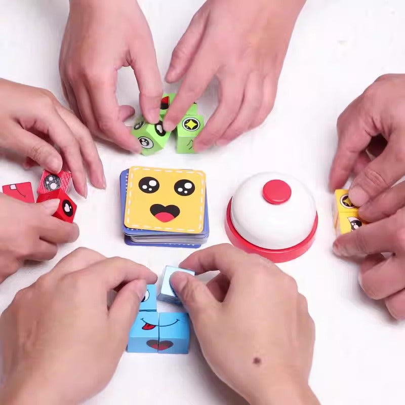 Kids Face Matching Puzzle for Screen-Free Learning