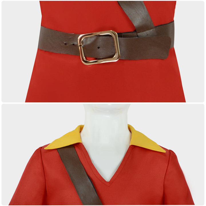 Children's Gaston Costume Set for Easy, Bold Role Play