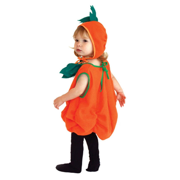 Children's Pumpkin Costume — Cheerful Halloween Dress-Up