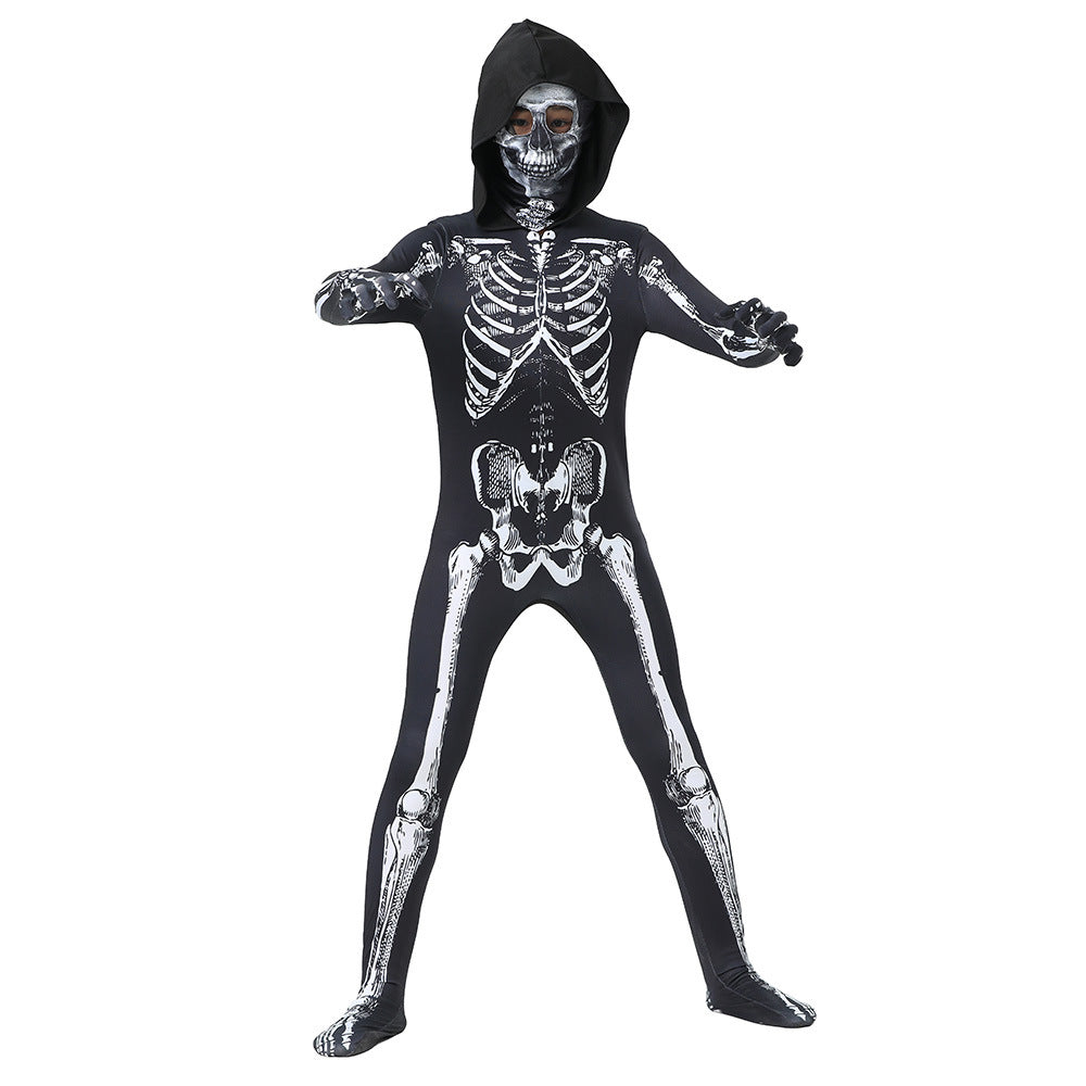 Kids Skeleton Costume – Complete Head-to-Toe Disguise