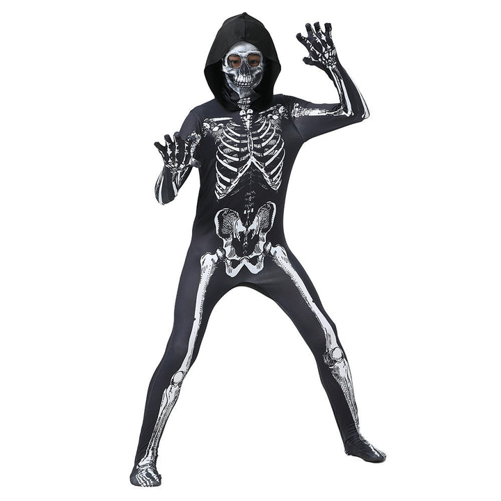 Kids Skeleton Costume – Complete Head-to-Toe Disguise