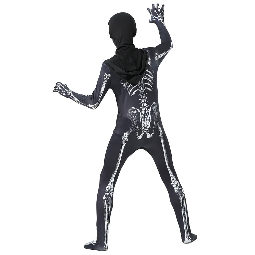Kids Skeleton Costume – Complete Head-to-Toe Disguise