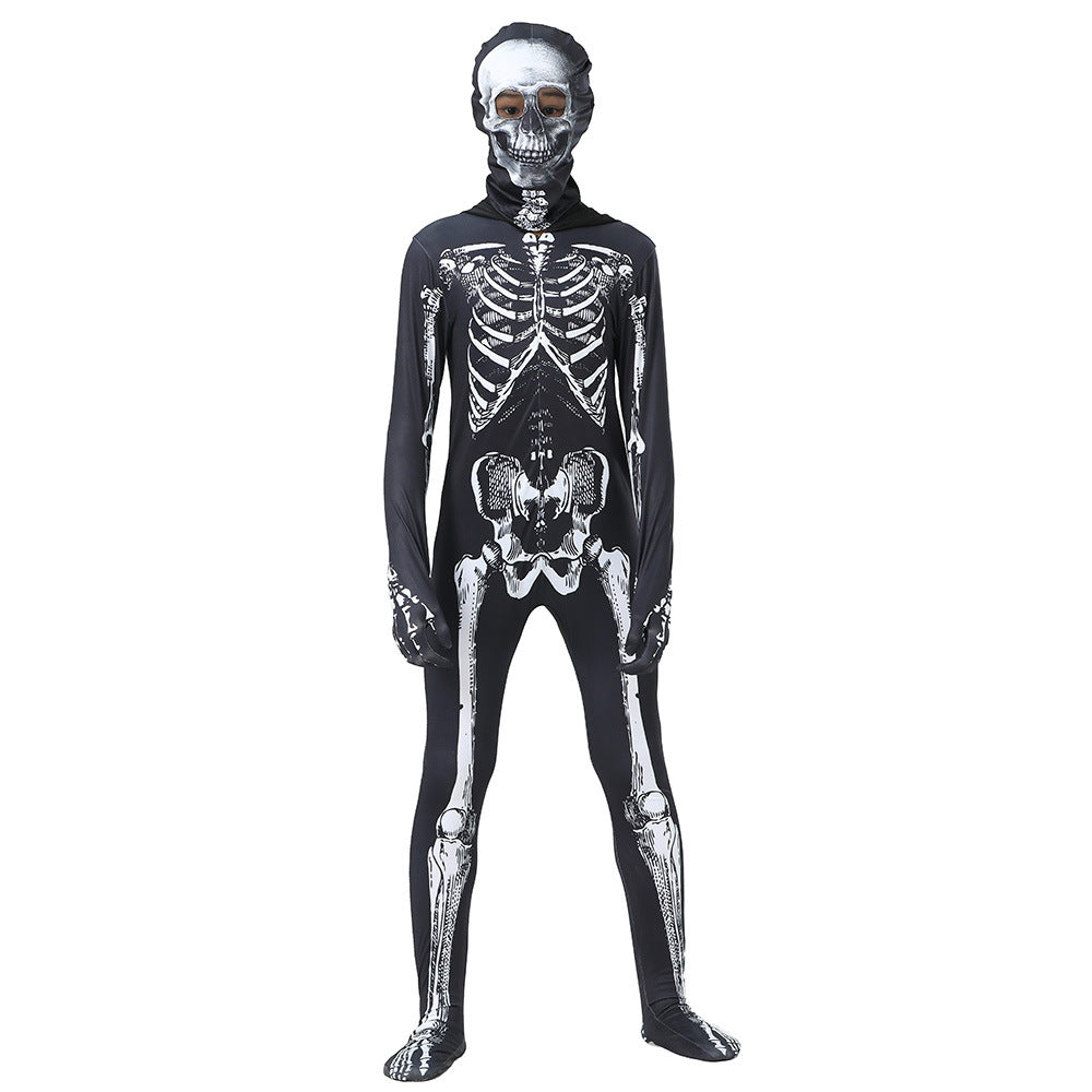 Kids Skeleton Costume – Complete Head-to-Toe Disguise