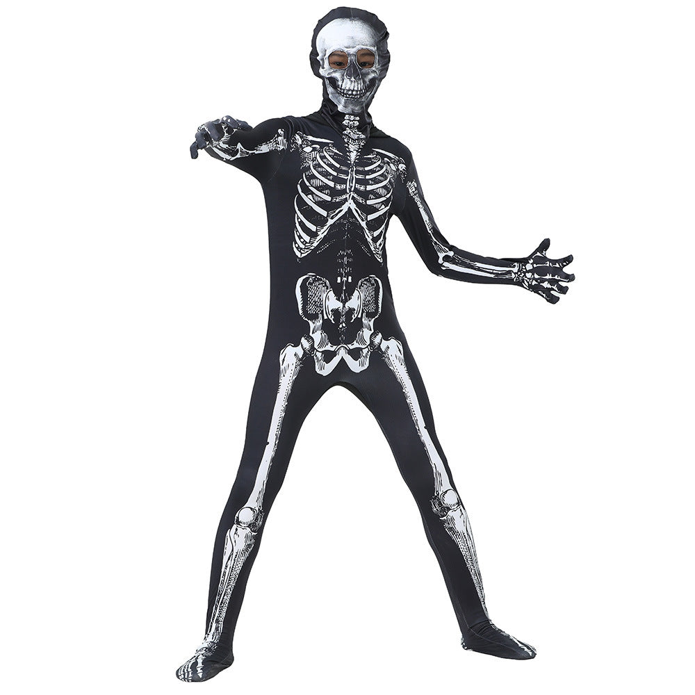 Kids Skeleton Costume – Complete Head-to-Toe Disguise