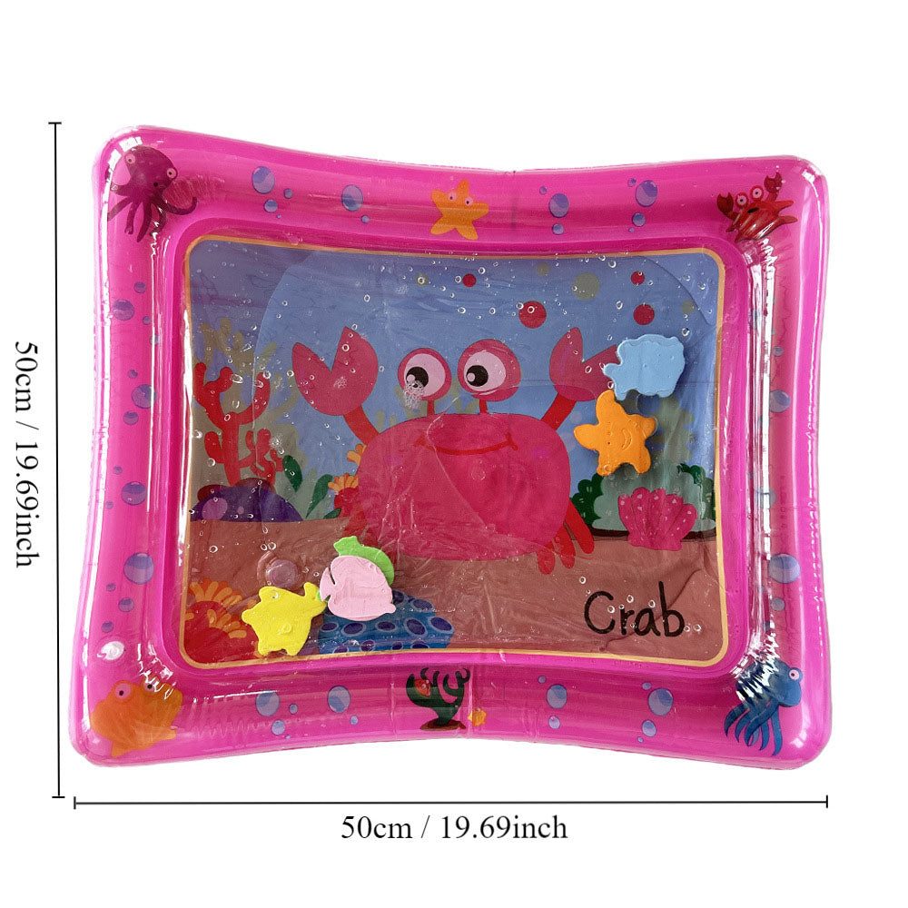 Baby Water Mat for Engaging Tummy Time Sensory Play
