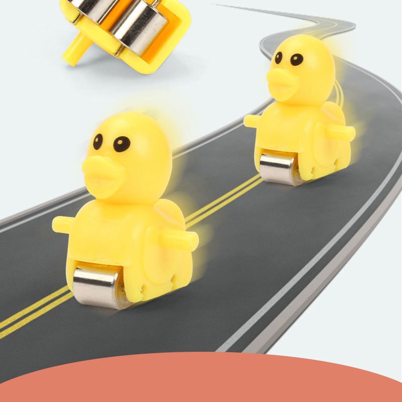 Baby Duck Track Toy with Music, Lights & Sliding Fun