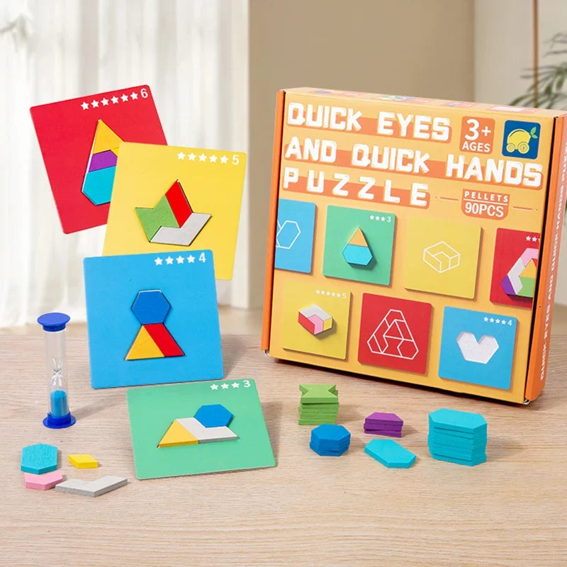 Children's Logic Puzzle Game for Screen-Free Learning