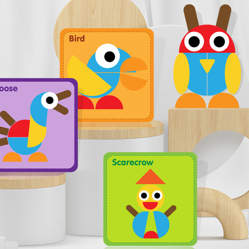 Montessori Animal Puzzle Board for Creative Learning