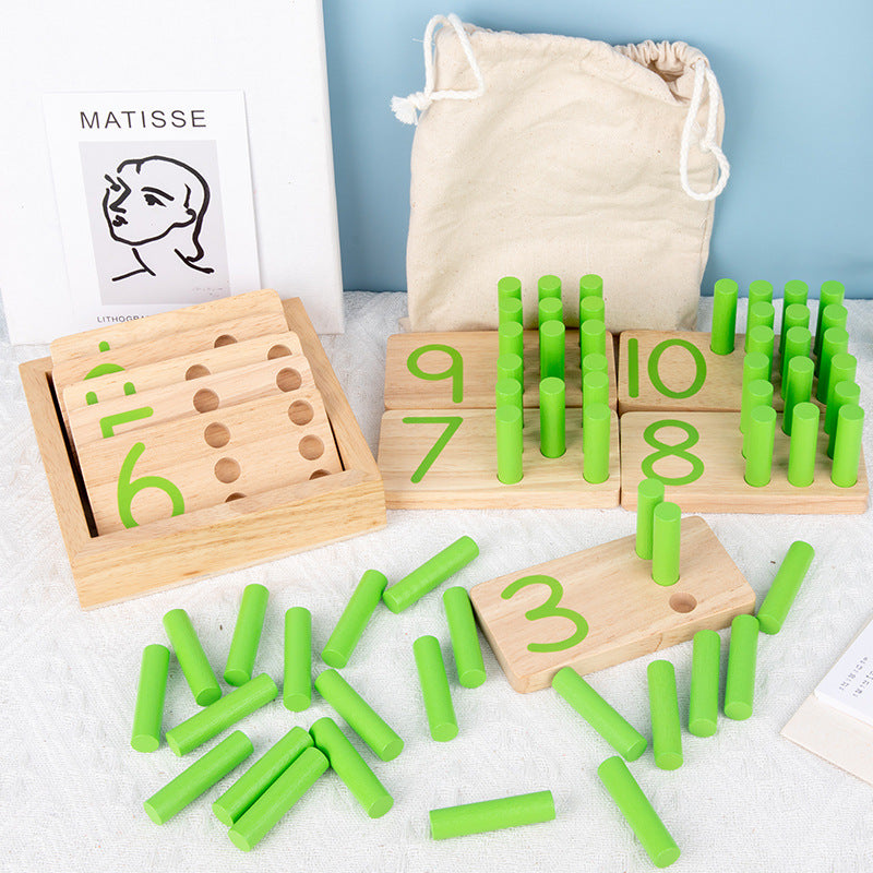 Montessori Counting Toy for Hands-On Number Learning