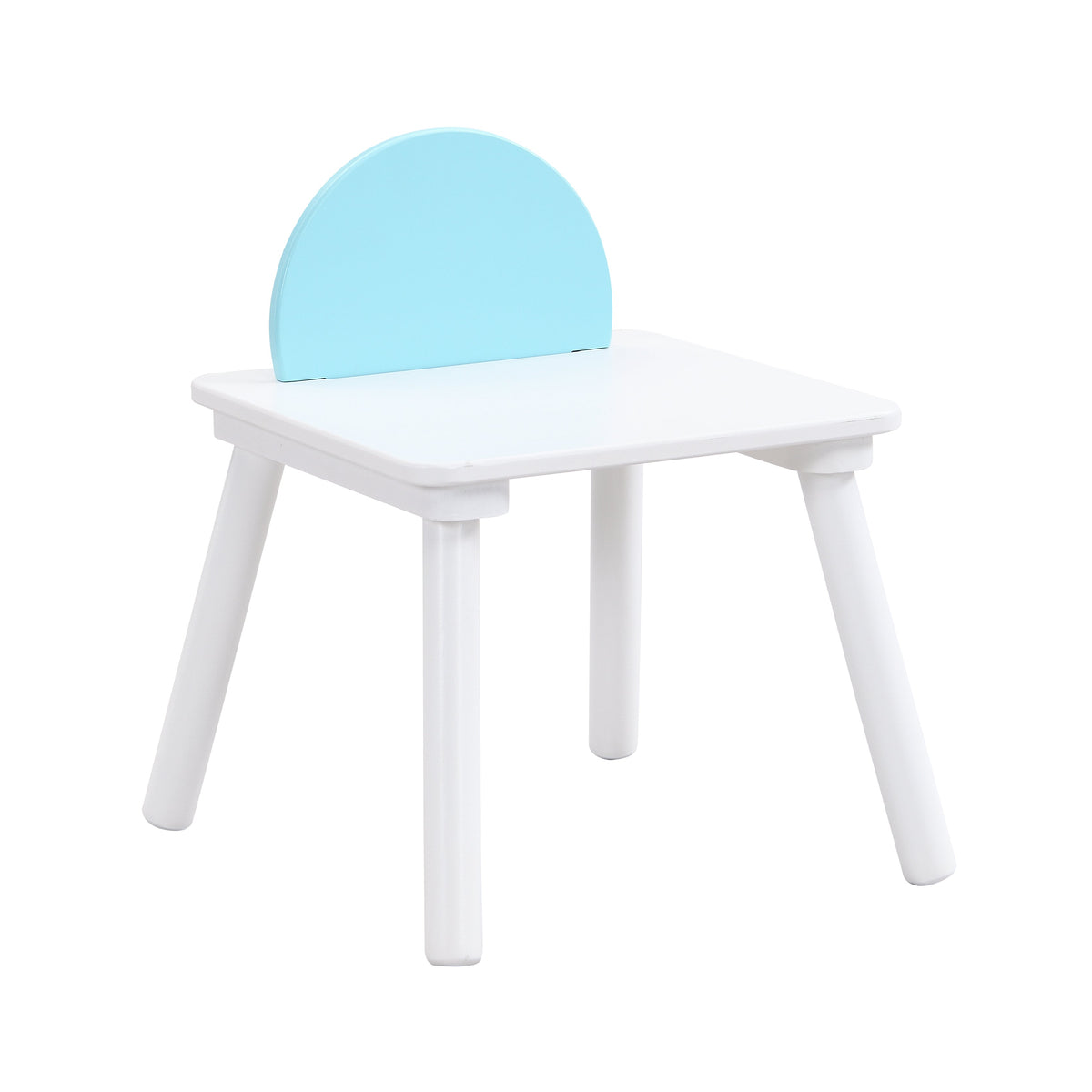 Kids Round Play Table with Under-Table Storage & 4 Chairs