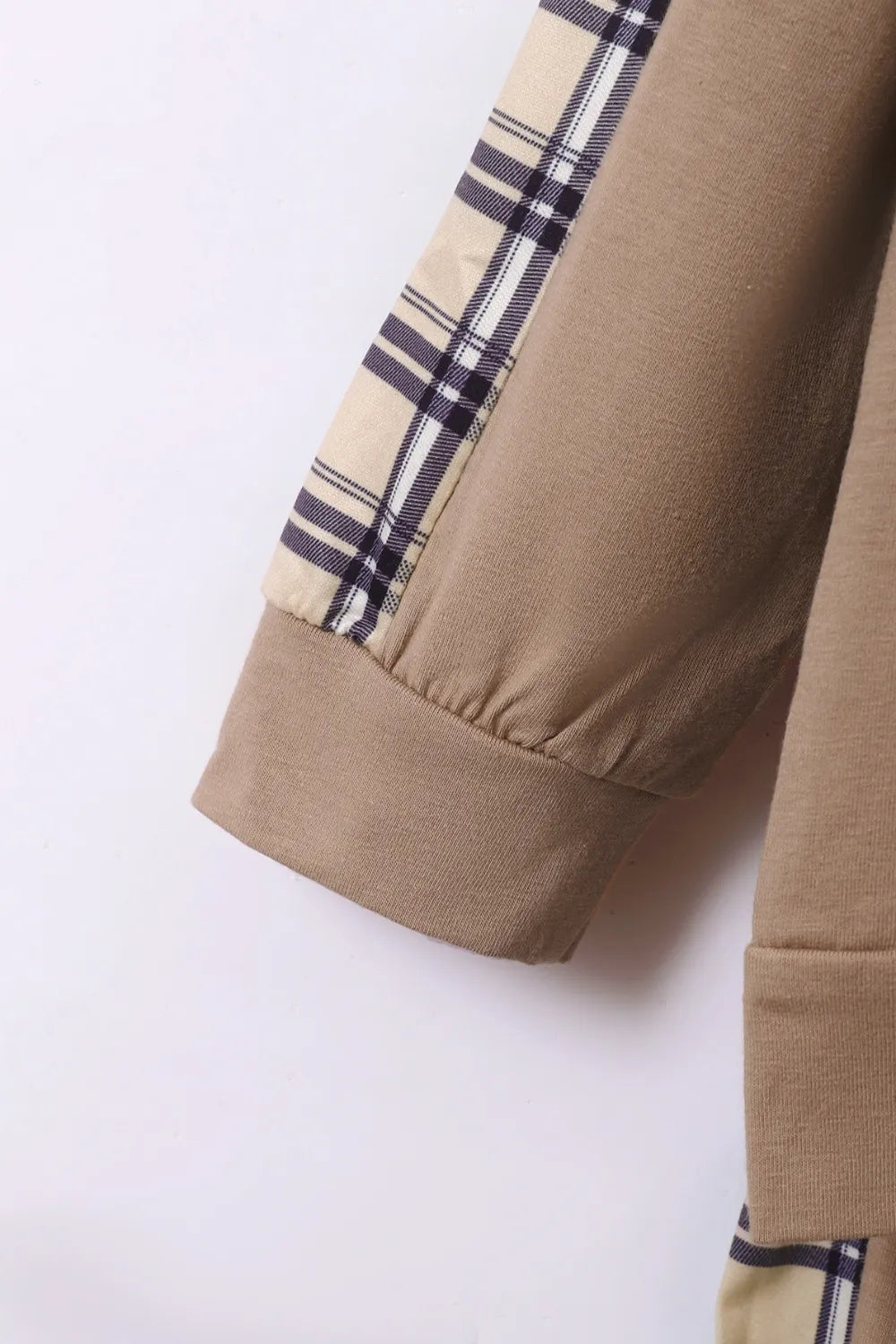 Children's Plaid Hoodie & Pants Set for Everyday Style