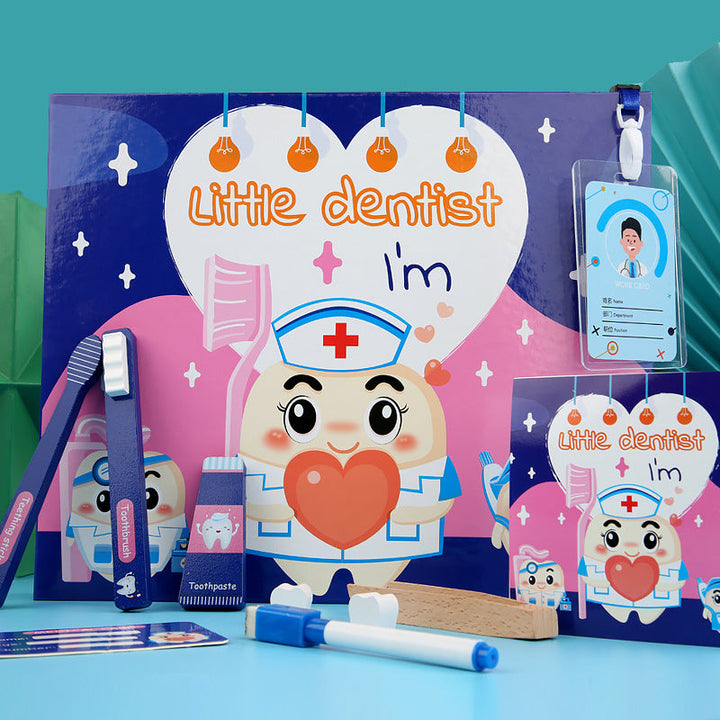 Children's Dentist Toy Set for Brushing & Pretend Play
