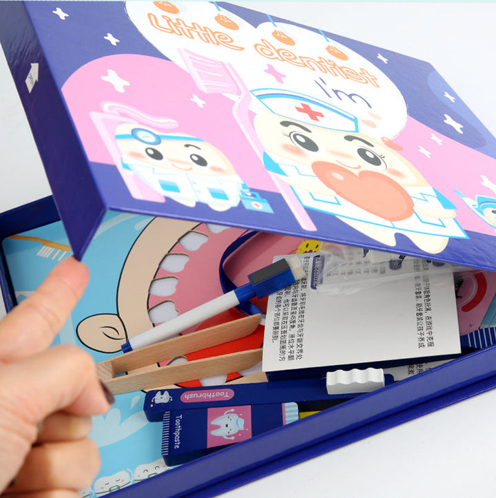 Children's Dentist Toy Set for Brushing & Pretend Play