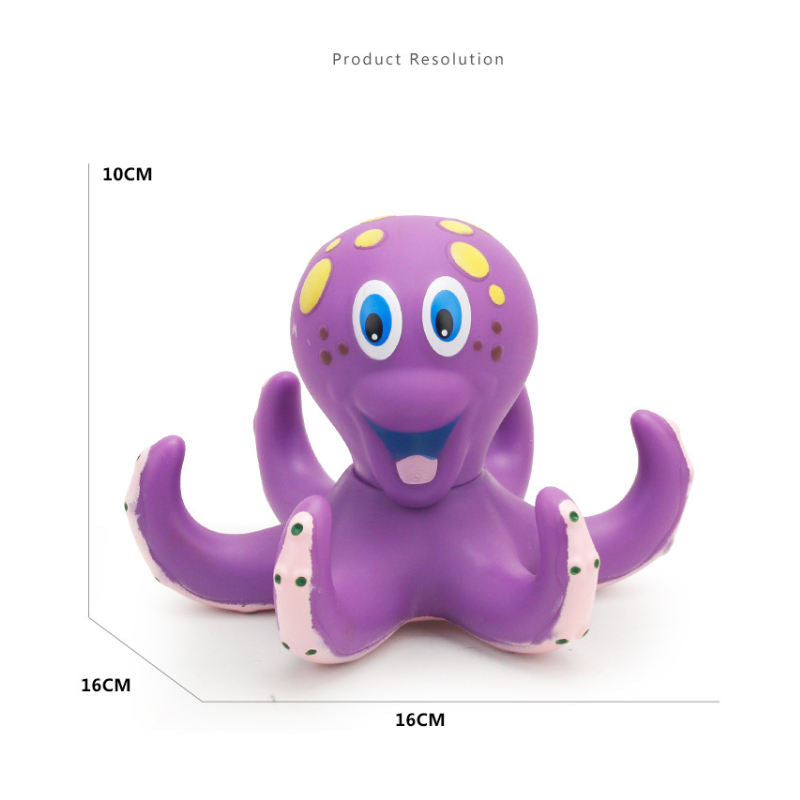Children's Bath Toy Octopus Ring Toss Coordination Game