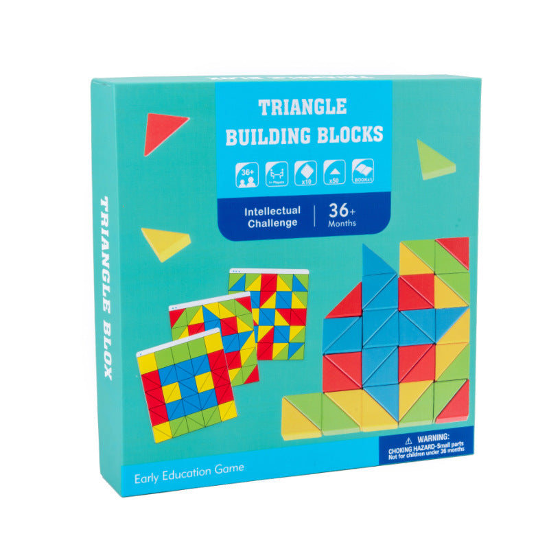 Triangle Building Blocks for Focused Creative Play