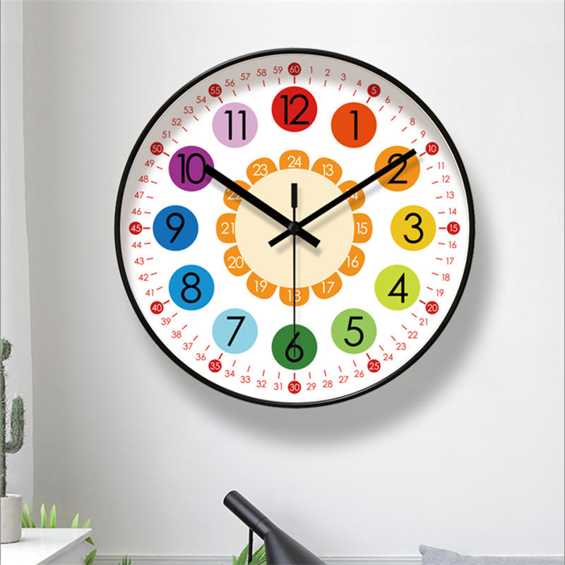 Children's Educational Wall Clock for Learning Time