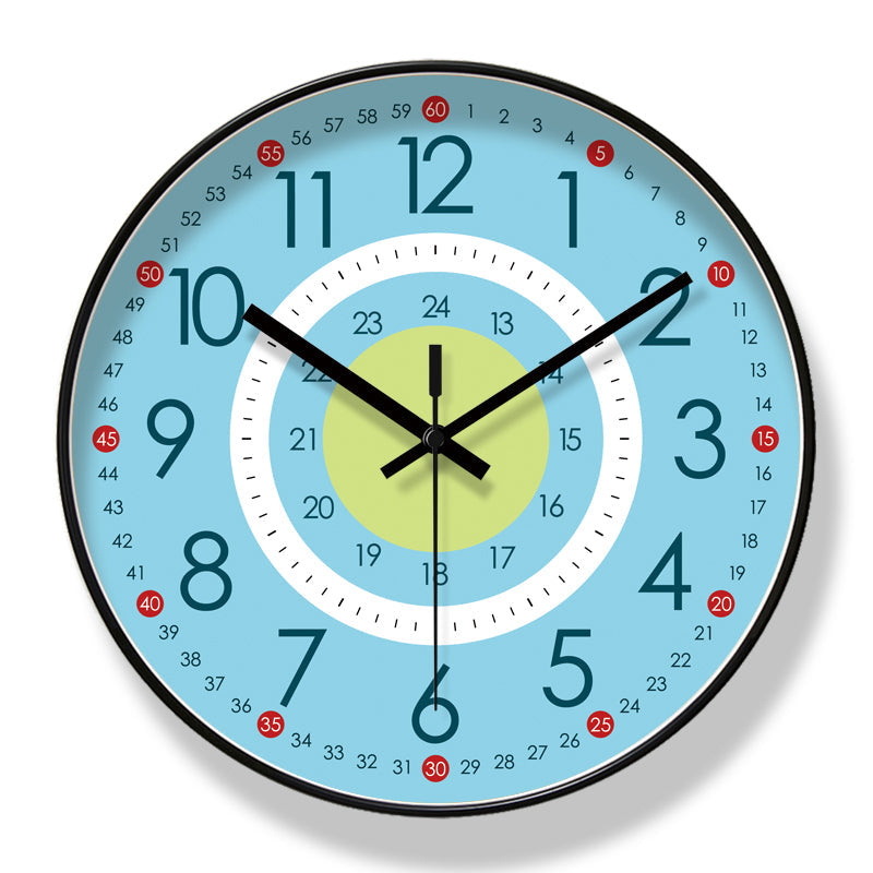 Children's Educational Wall Clock for Learning Time