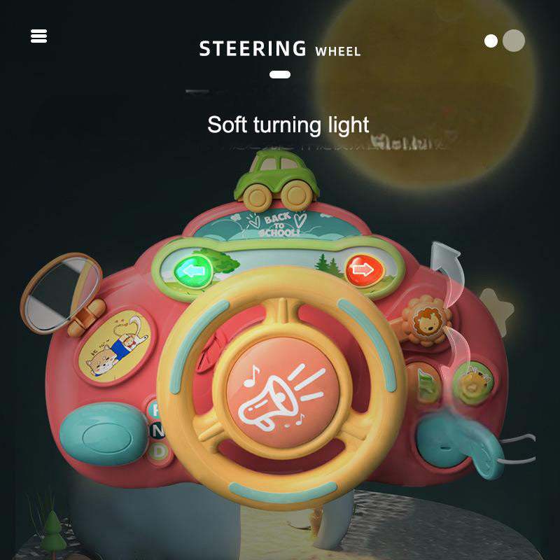 Children’s Steering Wheel Toy for Interactive Car Fun