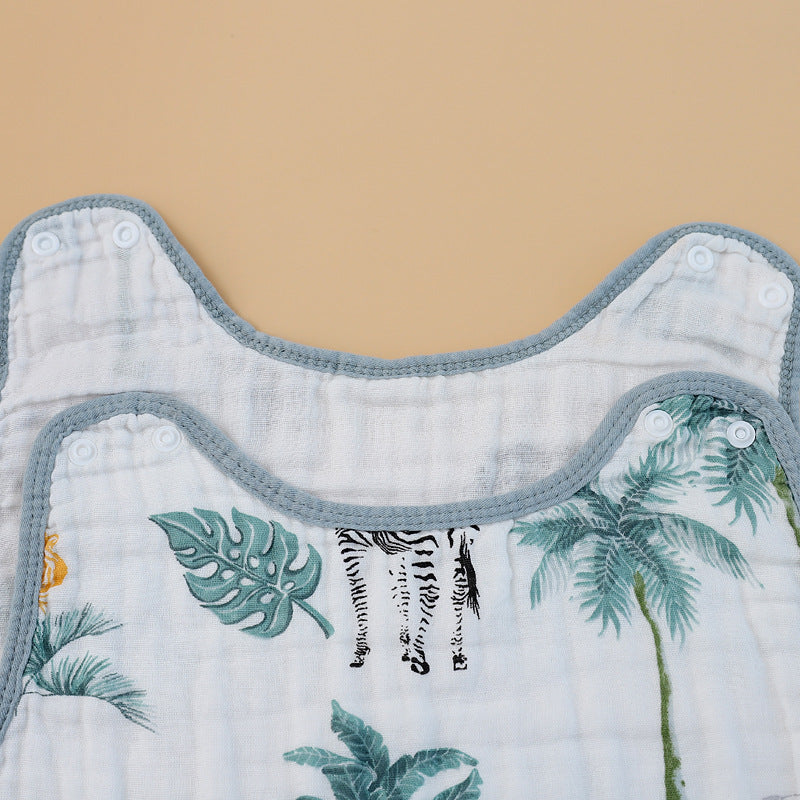 Baby Cotton Gauze Sleeping Bag for Cozy, Safer Sleep