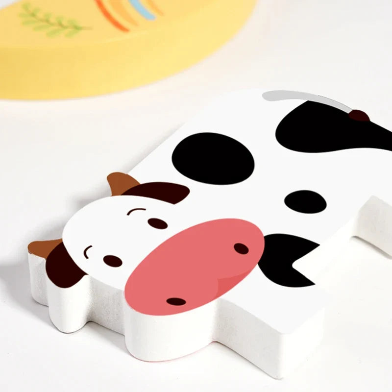 Wooden Animal Stacking Toy for Toddler Skill Building