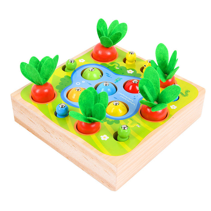 Wooden Magnetic Fishing Toy for Fine Motor Skills