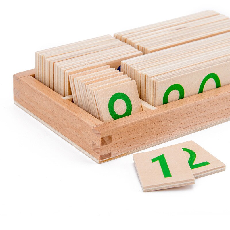 Montessori Number Cards for Hands-On Place Value Math
