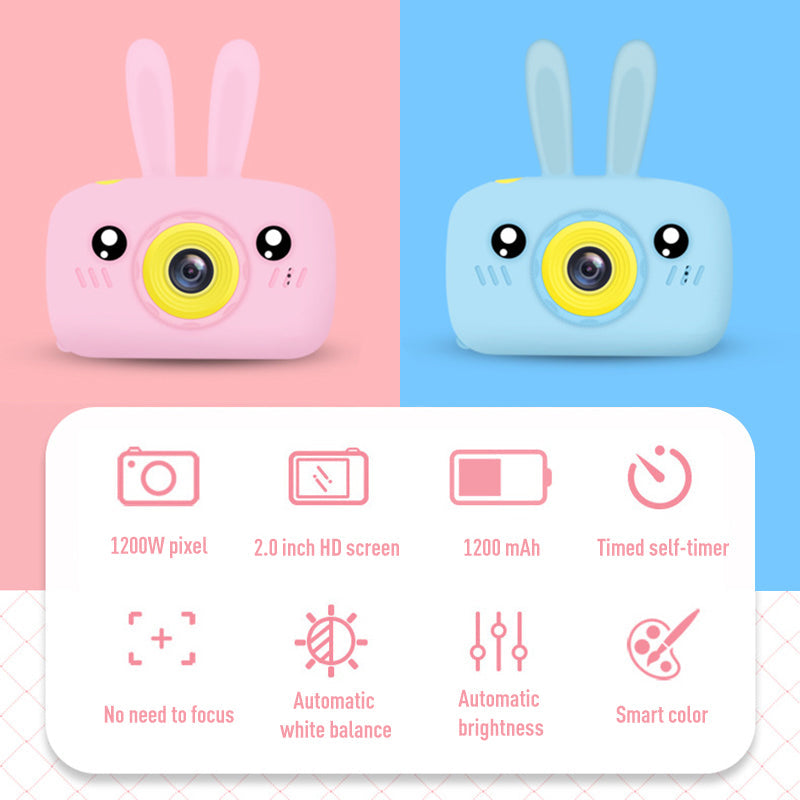 Kids Digital Camera 1080P with Games for Young Creators