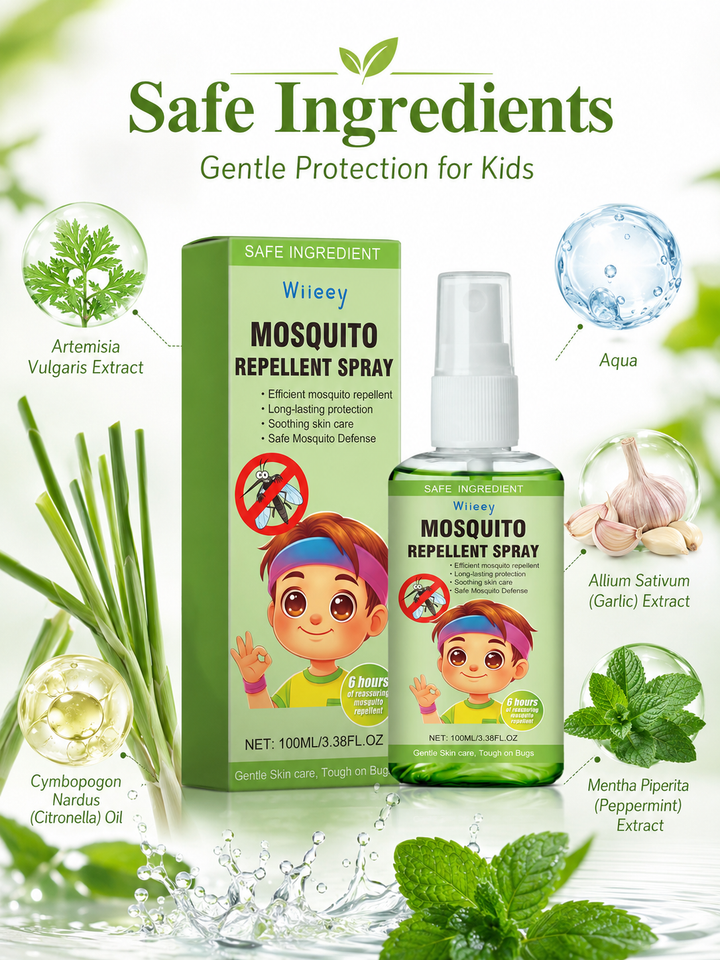 Children’s Mosquito Repellent Spray – Safe 6‑Hour