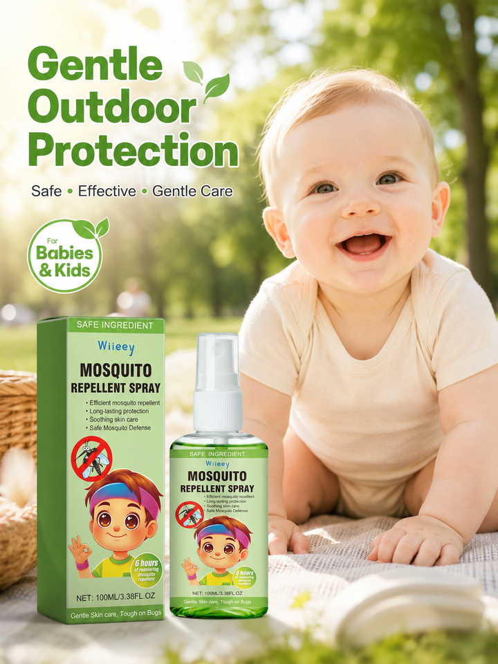 Children’s Mosquito Repellent Spray – Safe 6‑Hour
