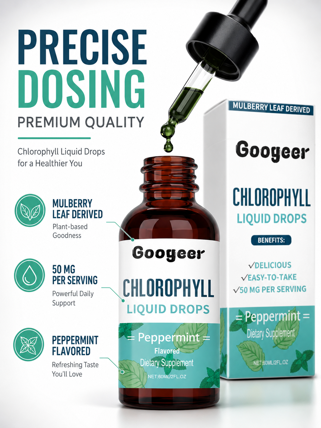 Chlorophyll Drops — Reduce Body Odor, Boost Energy Naturally